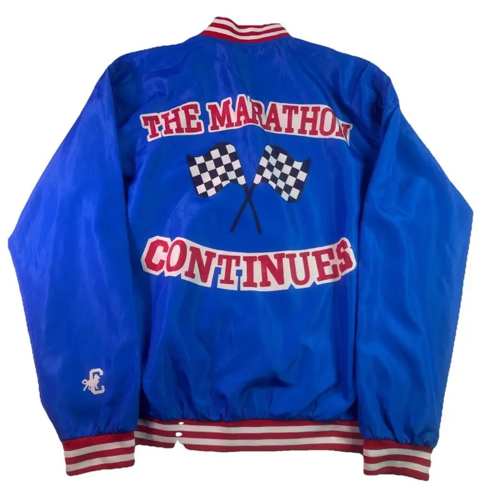 RARE Nipsey Hussle LA Crenshaw THE MARATHON CONTINUES Men’s Jacket Size XL